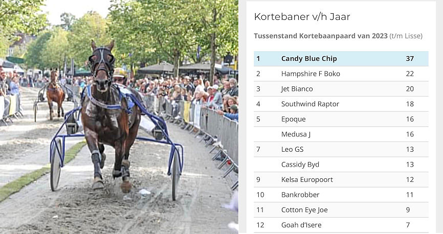 Kortebaanliefhebbers OPGELET..