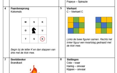 Antwoorden Familiewandeltocht 2025